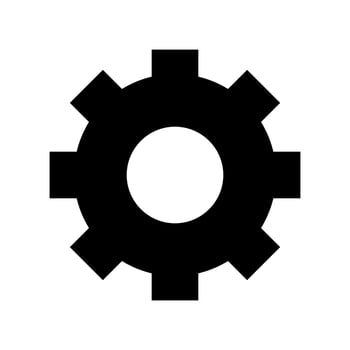 Setting Icon Vector Symbol Design Illustration