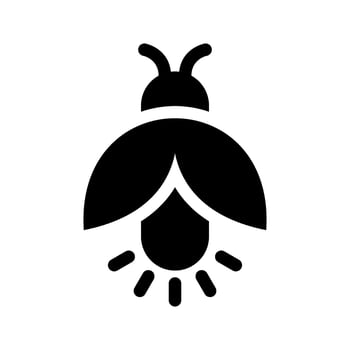 Firefly Icon Vector Symbol Design Illustration