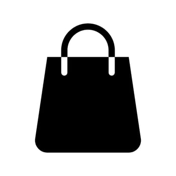 Shopping Bag Icon Vector Symbol Design Illustration