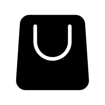 Shopping Bag Icon Vector Symbol Design Illustration