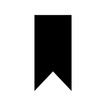Bookmark Icon Vector Symbol Design Illustration