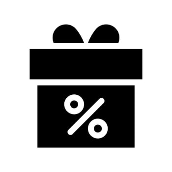 Gift Icon Vector Symbol Design Illustration