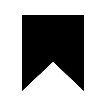 Bookmark Icon Vector Symbol Design Illustration