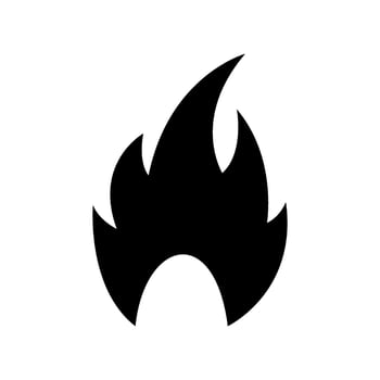 Fire Icon Vector Symbol Design Illustration