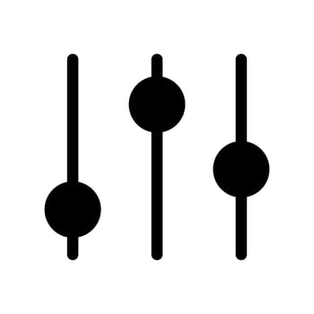 Filter Icon Vector Symbol Design Illustration