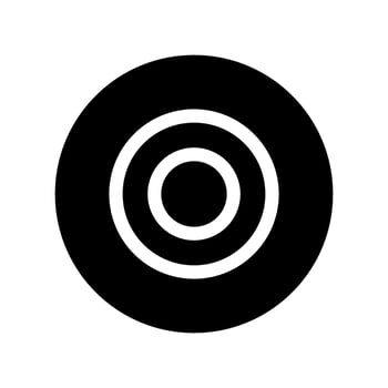 Record Icon Vector Symbol Design Illustration