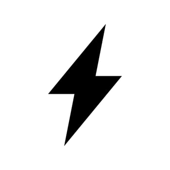 Electric Icon Vector Symbol Design Illustration