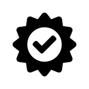 Verified Icon Vector Symbol Design Illustration