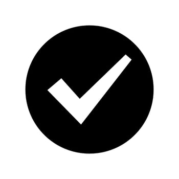 Verified Icon Vector Symbol Design Illustration