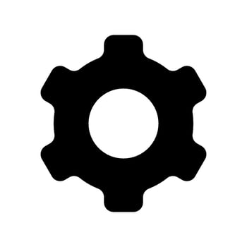Setting Icon Vector Symbol Design Illustration