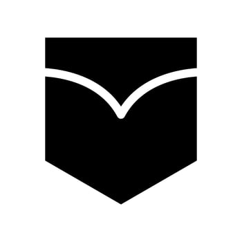 Pocket Icon Vector Symbol Design Illustration