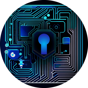 Modern Cybersecurity Technology Icon Pack png