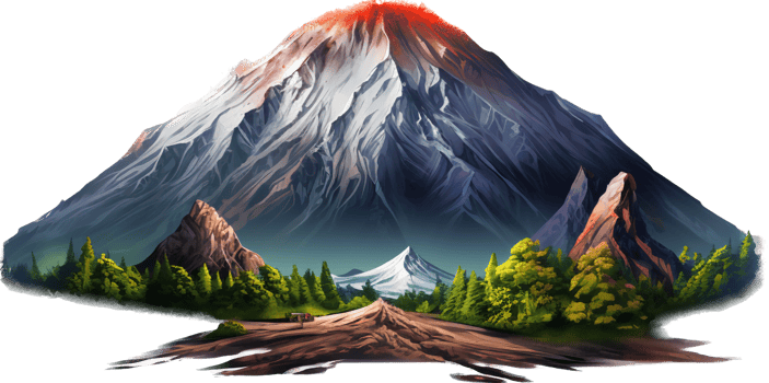 Volcano with . png