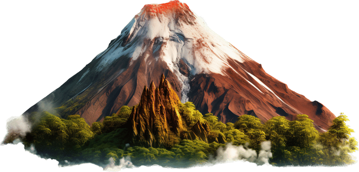 Volcano with . png