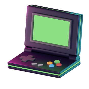 Game Boy Advance Gaming 3D Illustration png