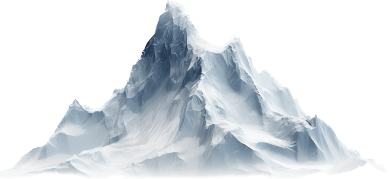 Ice mountain with . png