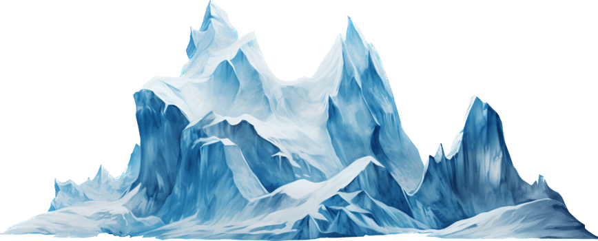 Ice mountain with . png