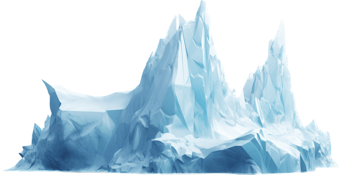 Ice mountain with . png