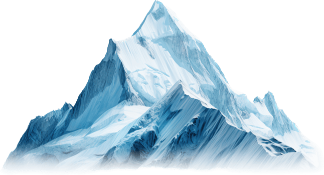 Ice mountain with . png