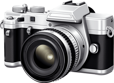 Modern camera with . png