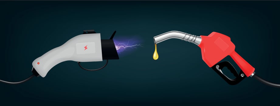 Eco Fuel Realistic Illustration vector
