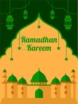 ramadhan culture islamic vector background