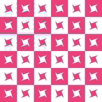 Pink ninja star. ninja star pattern. ninja star pattern background. ninja star background. Seamless pattern. for backdrop, decoration, Gift wrapping vector