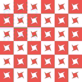 Red ninja star. ninja star pattern. ninja star pattern background. ninja star background. Seamless pattern. for backdrop, decoration, Gift wrapping vector
