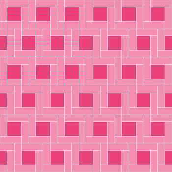 Square vector pattern. Pink square pattern. Seamless geometric pattern for clothing, wrapping paper, backdrop, background, gift card.