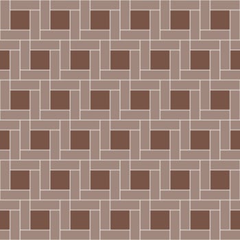 Square vector pattern. Brown square pattern. Seamless geometric pattern for clothing, wrapping paper, backdrop, background, gift card.