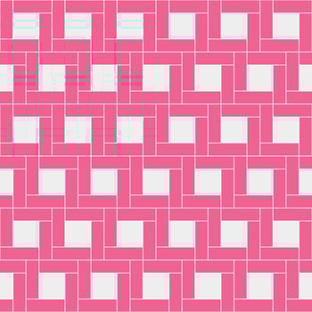 Square vector pattern. Pink square pattern. Seamless geometric pattern for clothing, wrapping paper, backdrop, background, gift card.