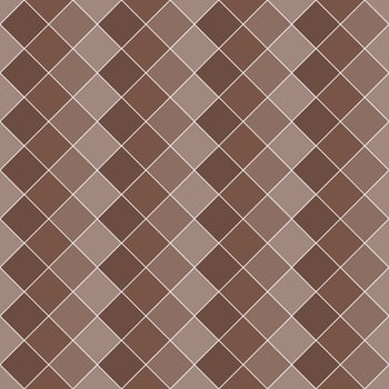 Brown checker pattern. checker seamless pattern vector. checker pattern. Decorative elements, floor tiles, wall tiles, bathroom tiles, swimming pool tiles. vector