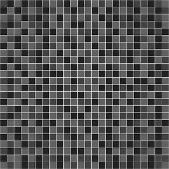 Black tile background, Mosaic tile background, Tile background, Seamless pattern, Mosaic seamless pattern, Mosaic tiles texture or background. Bathroom wall tiles, swimming pool tiles. vector