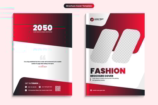 Creative Corporate Business Brochure Book Cover Design Template in A4. Can be adapted to Brochures, Annual Reports, magazines, posters, Business presentations, portfolios, flyers vector