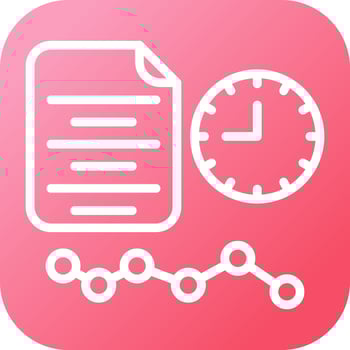 Time Series Analysis Vector Icon