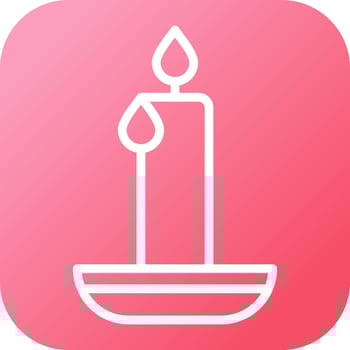 Emergency candle Vector Icon