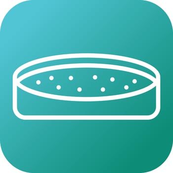 Petri Dish Vector Icon