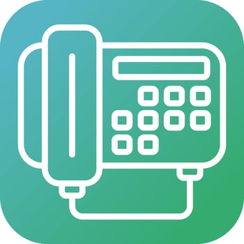 Fax Machine Vector Icon