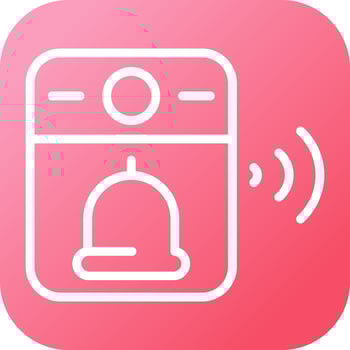 Video Doorbell Vector Icon
