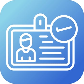ID Verification Vector Icon