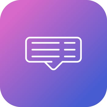 Comment Vector Icon