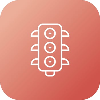 Traffic Lights Vector Icon