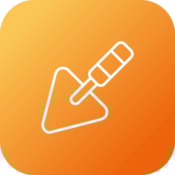 Trowel Vector Icon