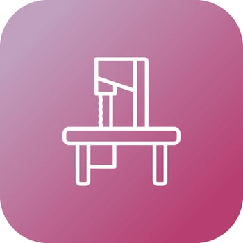 Bandsaw Vector Icon