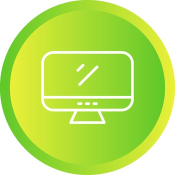 Monitor Vector Icon