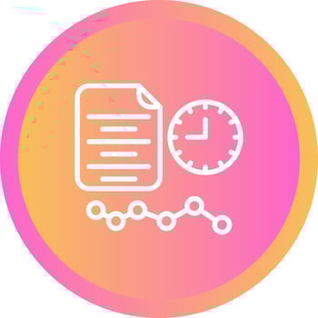 Time Series Analysis Vector Icon
