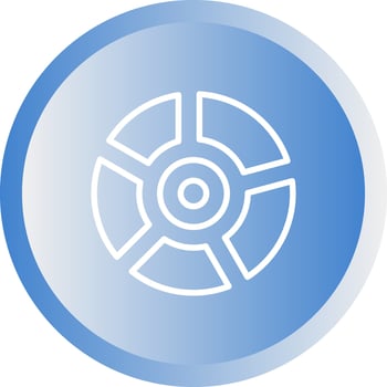 Pie Chart Vector Icon