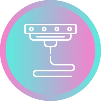 3D Printer Vector Icon