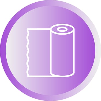 Plastic sheeting Vector Icon
