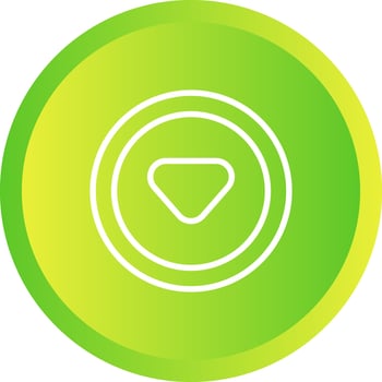 Caret Down Vector Icon